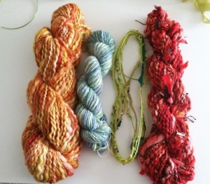 Yarn is a versatile material that can be used for creating mixed media art projects.